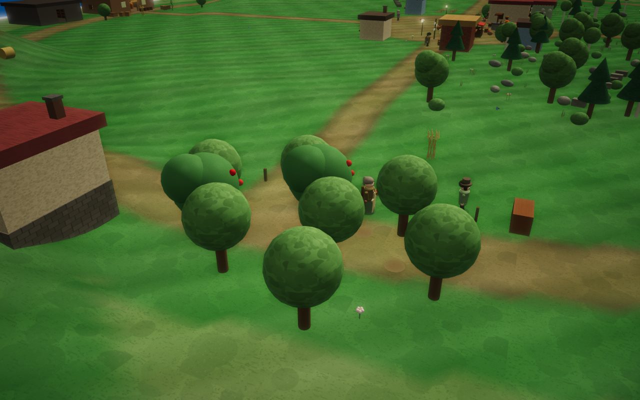 The apple orchard
